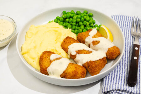Crispy Baked Lemon Herb Fish