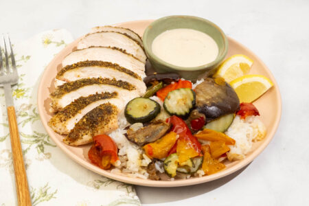 Chicken Souvlaki Bowl