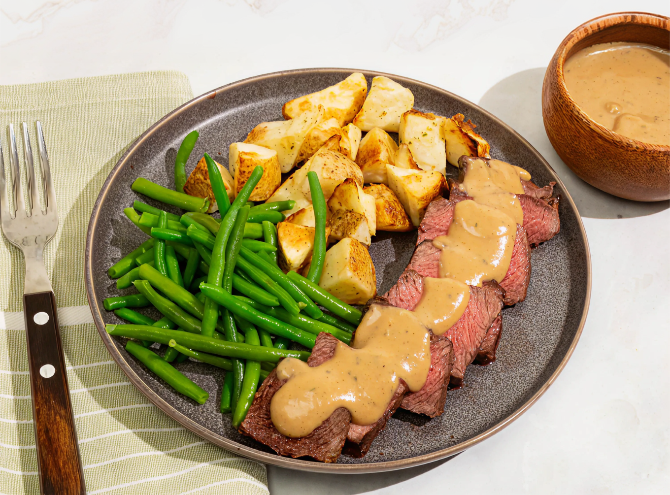 Steak au Poivre
