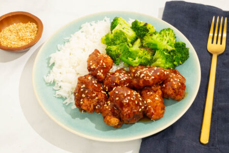 Honey-Glazed Sesame Chicken
