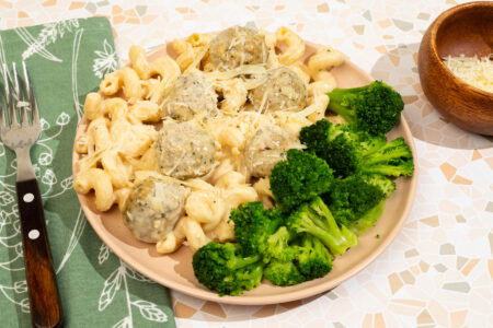 Chicken Alfredo Meatballs