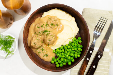 Keto Swedish Beef Meatballs
