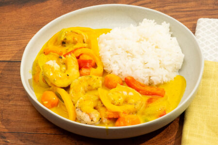 Thai Yellow Curry Shrimp