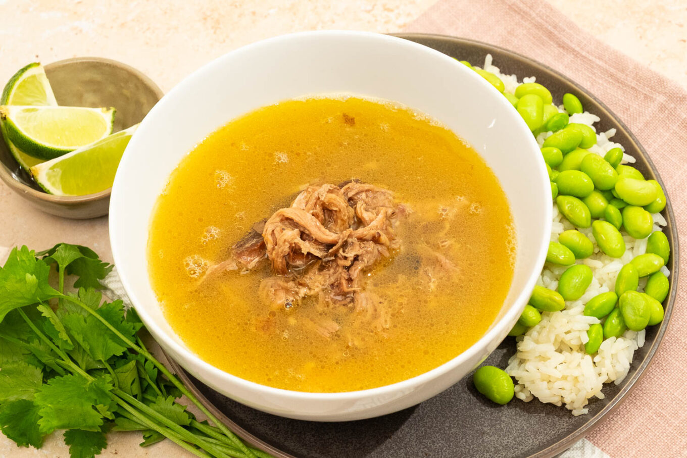 Shredded Beef in Pho Broth
