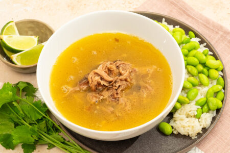 Shredded Beef in Pho Broth