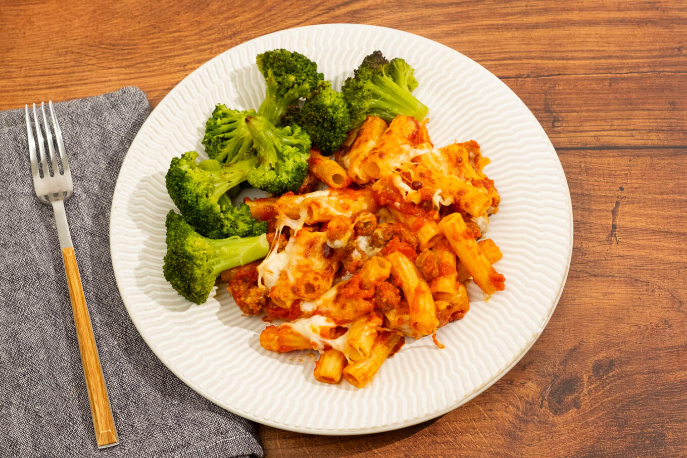 Rigatoni Sausage Pasta Bake