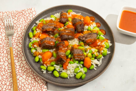 Korean Bibimbap Steak Bowl